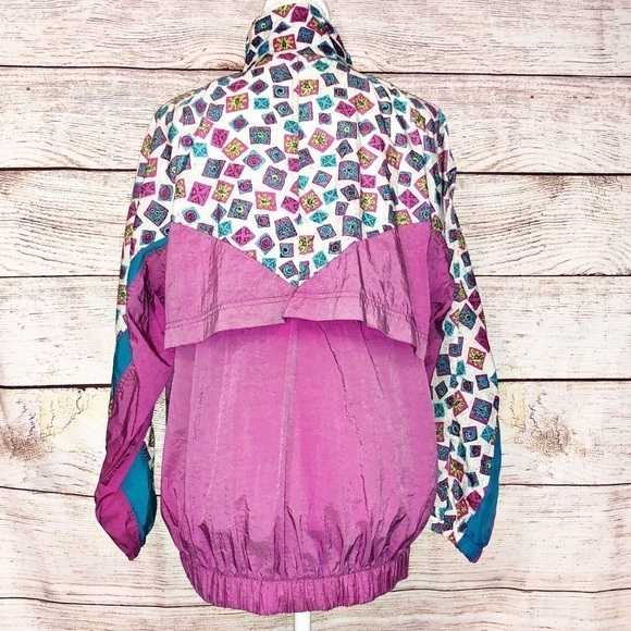 Vintage Windbreaker Jacket by Cheetah Sport Size S - Picture 4 of 13